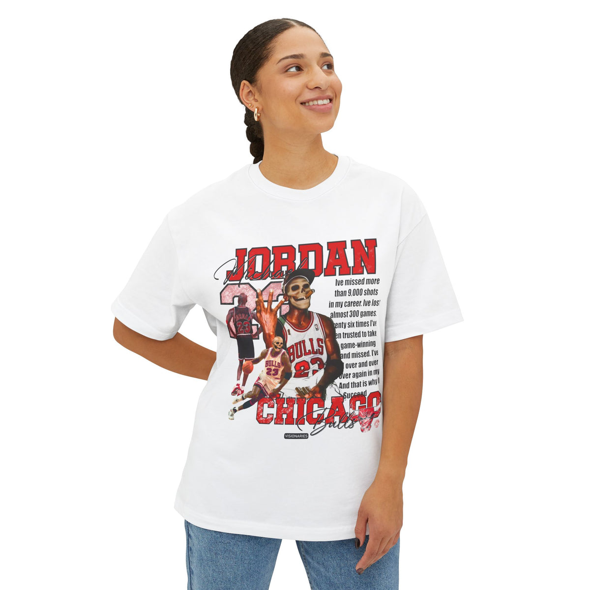 JORDAN - (VISIONARIES) Oversized - Tee