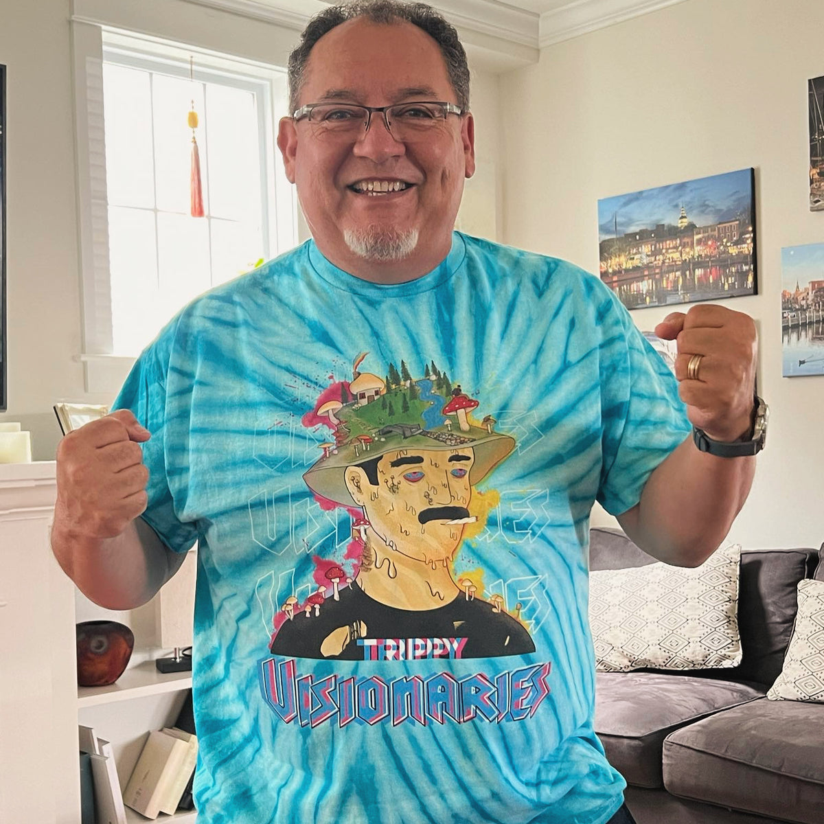 TRIPPY - Tie-Dye Tee - Tee